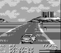 une photo d'Ã©cran de V-Rally Championship Edition sur Nintendo Game Boy